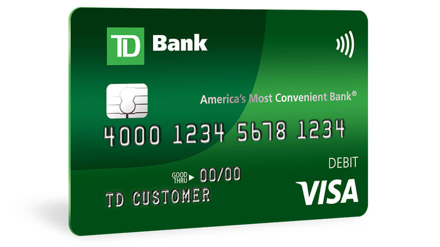 check my td bank debit card balance online